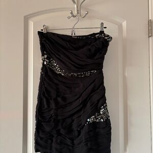 Madison Marcus Strapless Bodycon Dress